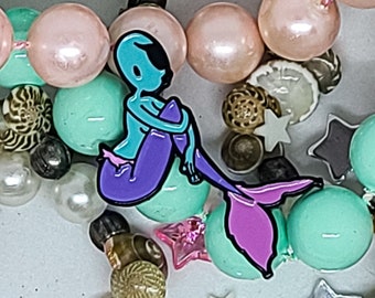 Alien Mermaid Soft Enamel Pin