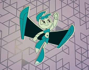 Jenny XJ-9 (My Life as a Teenage Robot) Sticker