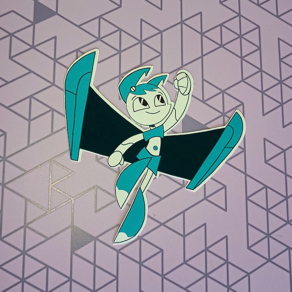 Jenny XJ-9 (My Life as a Teenage Robot) Sticker