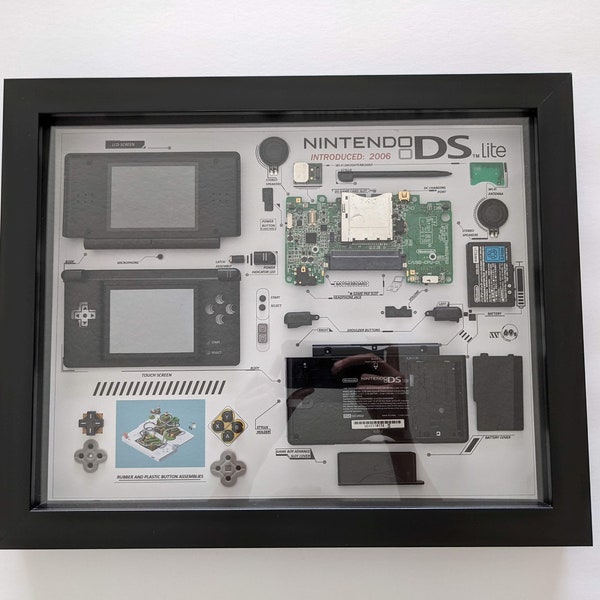 Download DS Lite Disassembly Frame Template