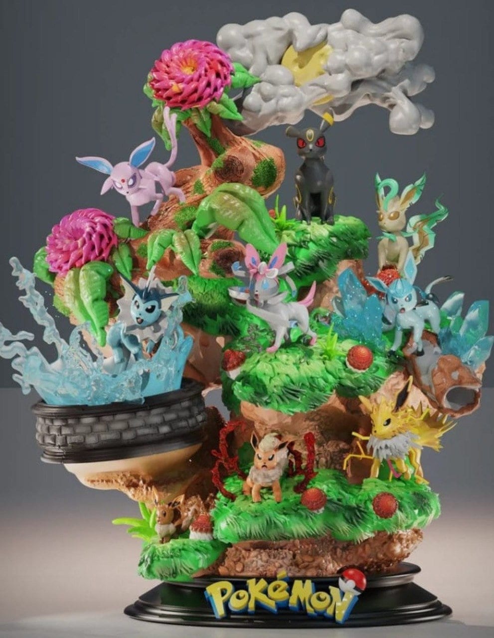 Pokemon Eevee Cubic Diorama – ARTS-MD