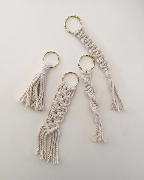 macrame keychain
