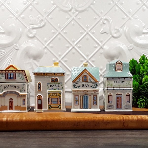 Lenox Spice Village Set Etsy
