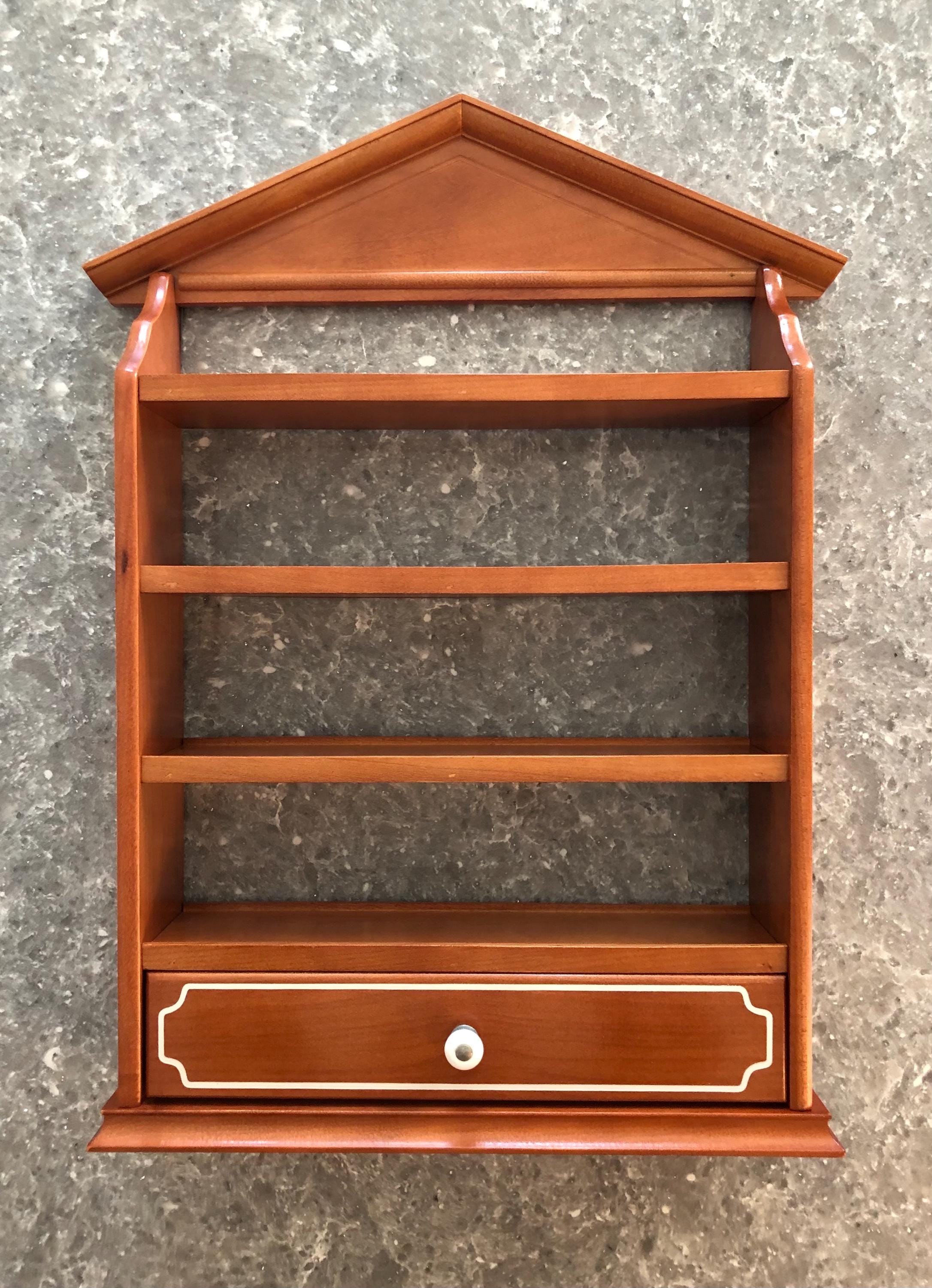 STUNNING VINTAGE CONDITION The Lenox Spice Village Spice Rack Authentic Lenox Wooden Spice Rack Only Handcrafted in Taiwan Rare