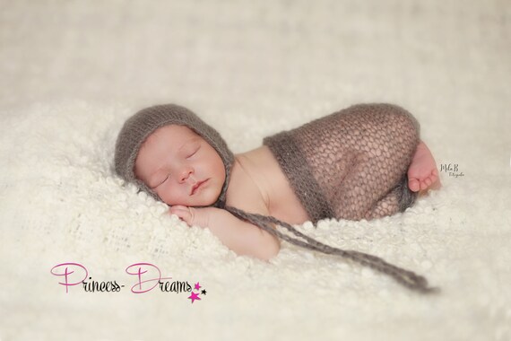 Baby Strickmütze Neugeborenen Fotoshooting Newborn Fotografie Kinderfoto Vincent 