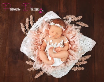 Neugeborenen Outfit Newborn Outfit Neugeborenen Requisiten Baby Fotografie Outfit baby Haarband Newborn props haarkranz baby Haarband baby