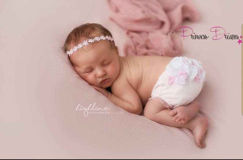Baby Girl Outfit Hairband Newborn Set Newborn Props Photo Outfit Newborn Photography Props Newborn Accessories Hairband Pink