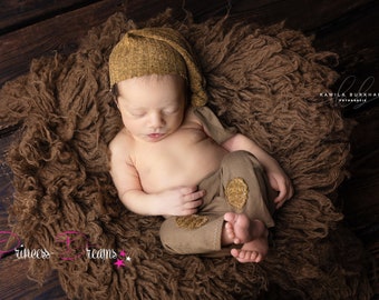 Baby Outfit Newborn Photography Set Newborn Outfit Baby Photography Outfit Boy Newborn Photography Props Hat Pants