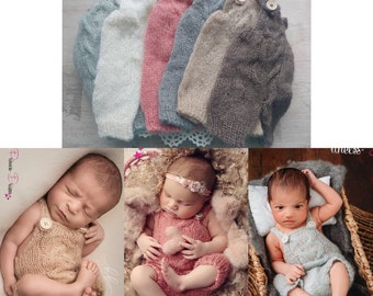 Neugeborenen Fotografie Jungen Outfit Neugeborenen Outfit Baby Fotografie Mohair Outfit Newborn Props Neugeborenen Accessoires Baby Props