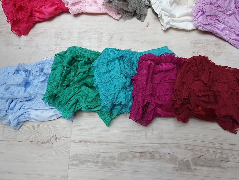 Newborn Baby Girl Outfit Set Ruffle Pants Diaper Pants Photography Baby shoot Props Baby accessory photoshoot Underpants ruffles