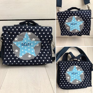 Kindergarten backpack with star and name image 10