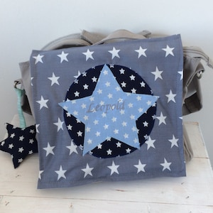 Kindergarten backpack with star and name image 3