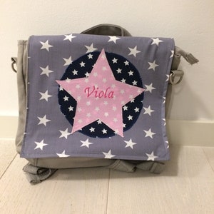 Kindergarten backpack with star and name image 7