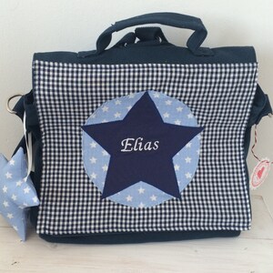 Kindergarten backpack with star and name image 4