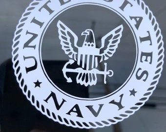 United States US Department of The Navy Seal Insignia Window Bumper Laptop 4/"