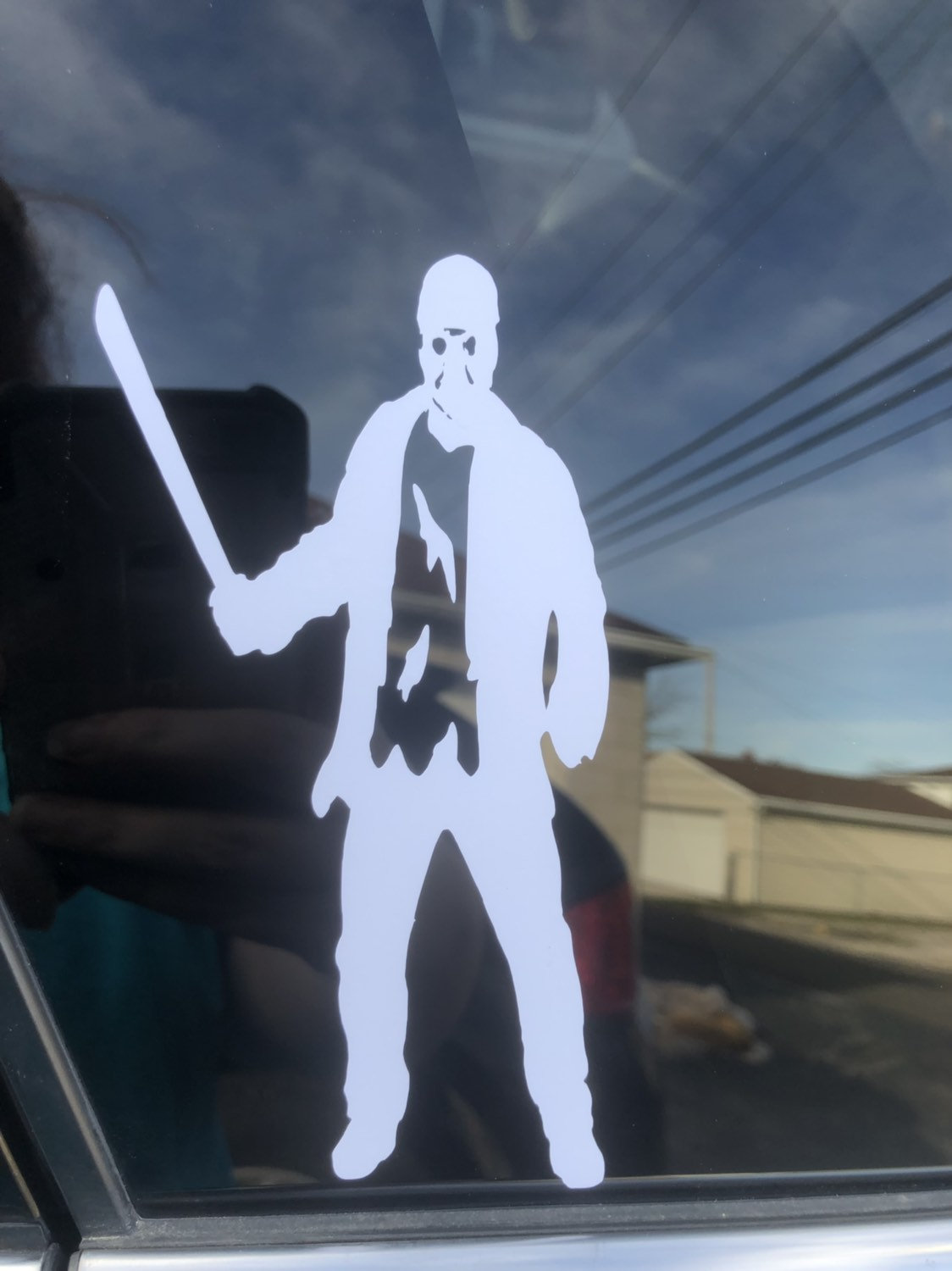 Jason Voorhees Friday the 13th car laptop tablet or window Etsy