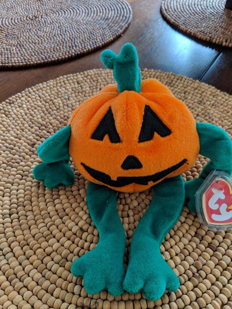 pumpkin beanie baby 1998