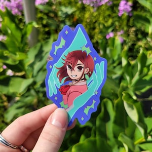 Momo&#39;s Psychokinetic Palms | Momo Ayase Dandadan Anime Sticker