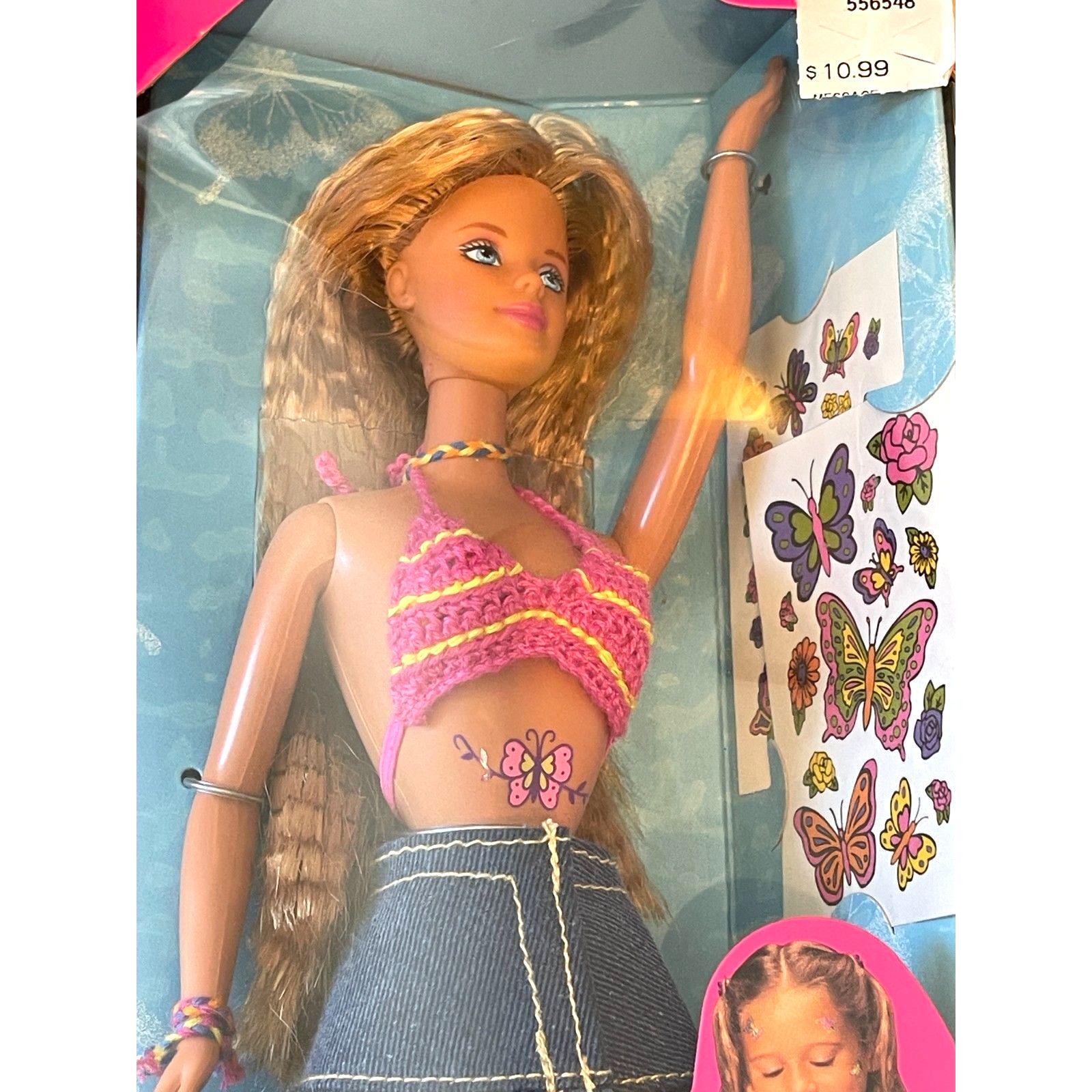 Mattel - Poupée Barbie Butterfly Art Tattoo Barbie - 1998