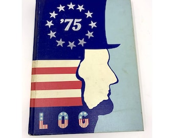Lincoln High School Log 1975 Stockton, CA. California Yearbook VOL 21