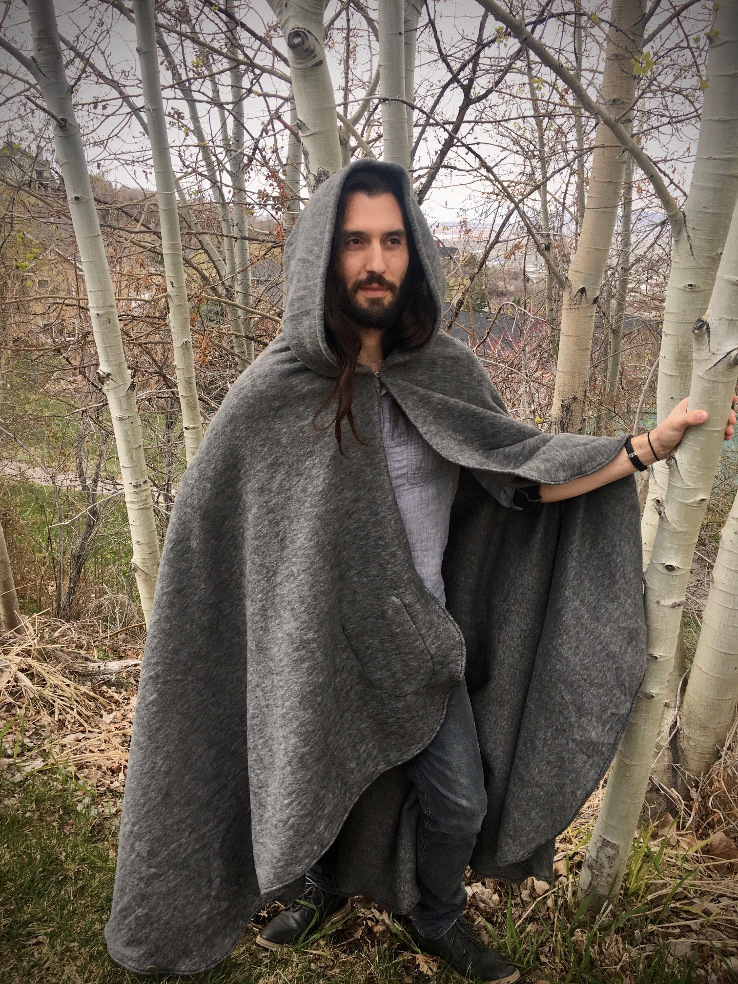 Blanket Cloak Grey