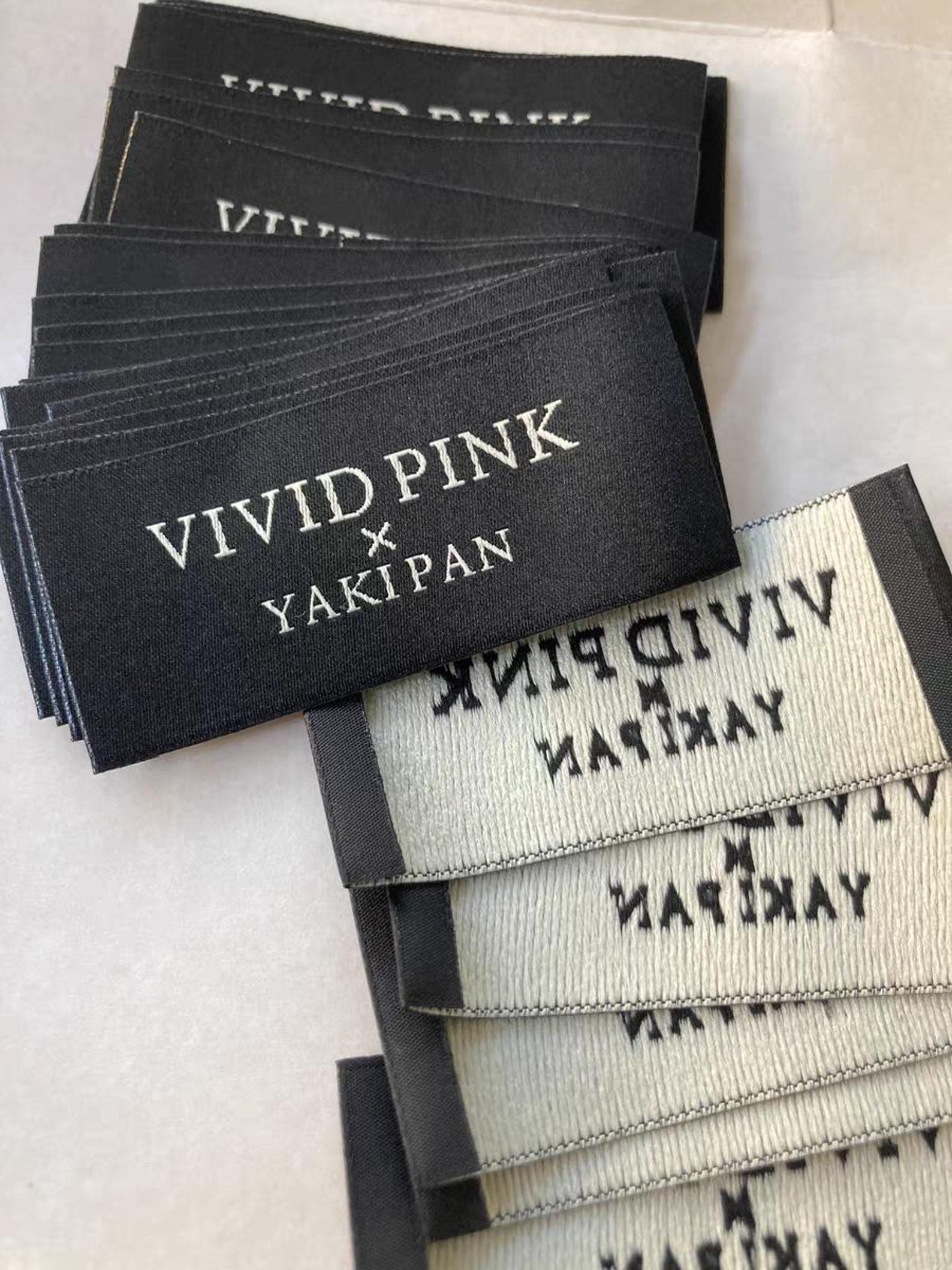 500 Pcs Custom Woven Labels Tags - Etsy