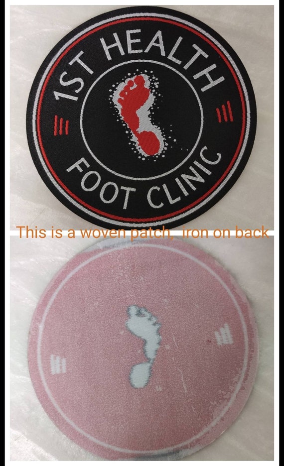 Custom Embroidery Patches, Woven or Print, Iron-On or Sew-On