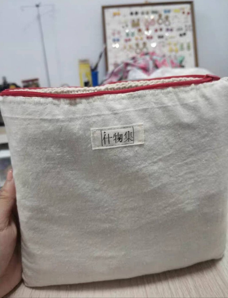 500 etiquetas de algodón personalizadas para productos hechos a mano. imagen 8