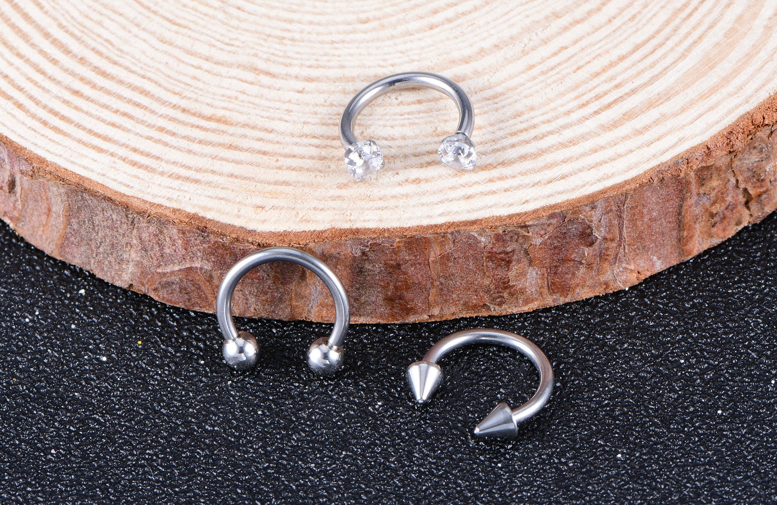 10 Pcs Septum Piercing Nose Hoop Horseshoe Rings Hinged Etsy Australia