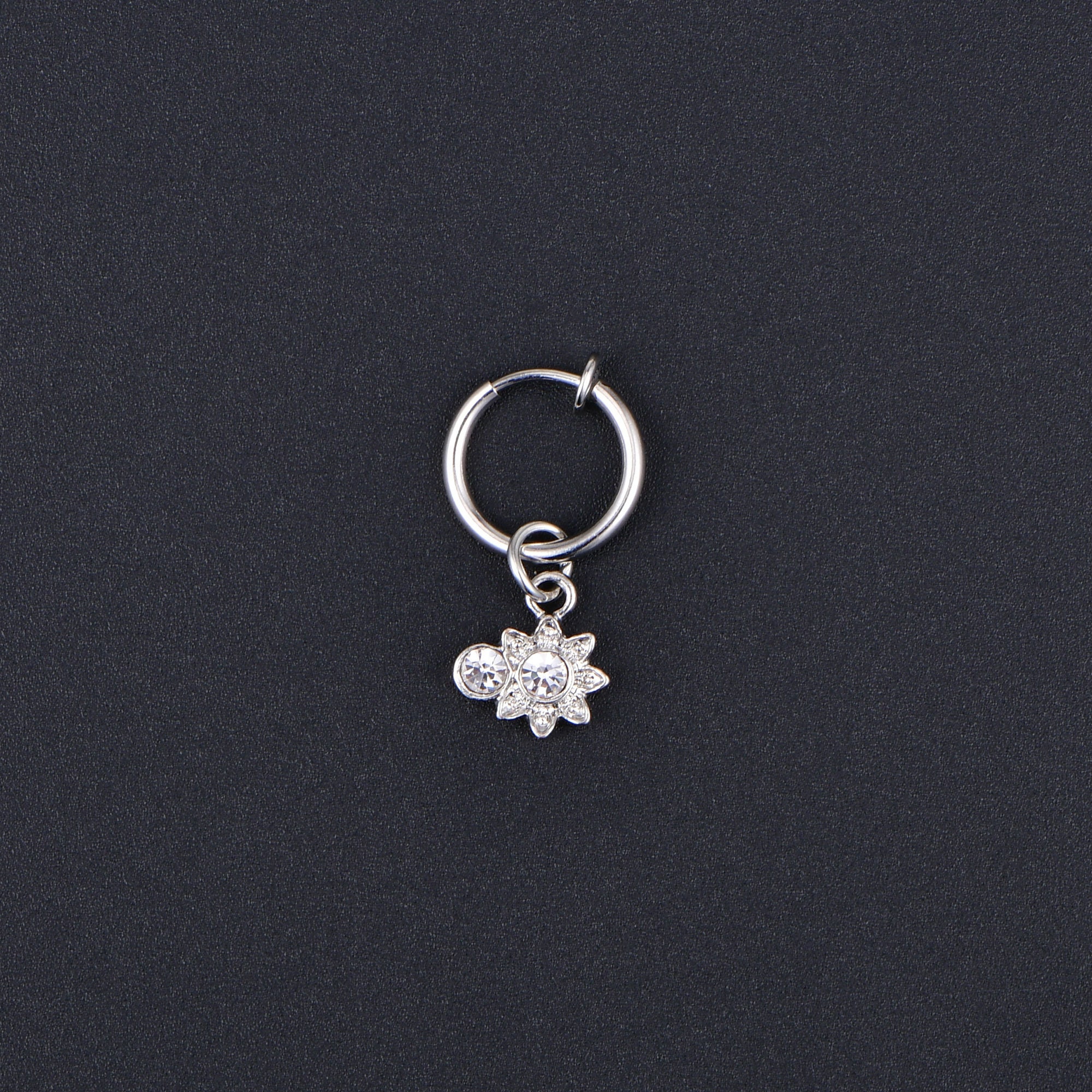 2 Pcs Clip on Belly Button Rings Fake Belly Piercing Fake Etsy UK