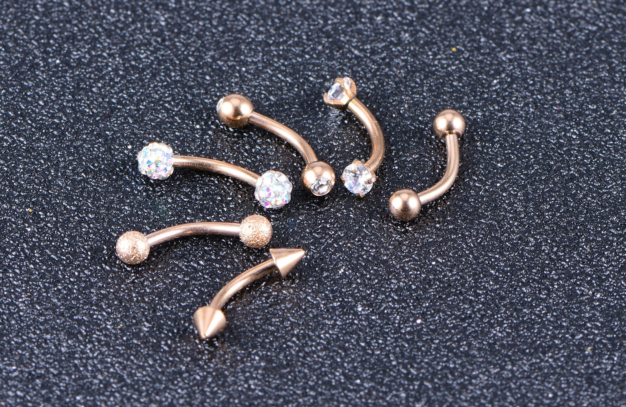 6 Pcs Eyebrow Rings for Women Eyebrow Piercing Jewelry 16G Etsy UK