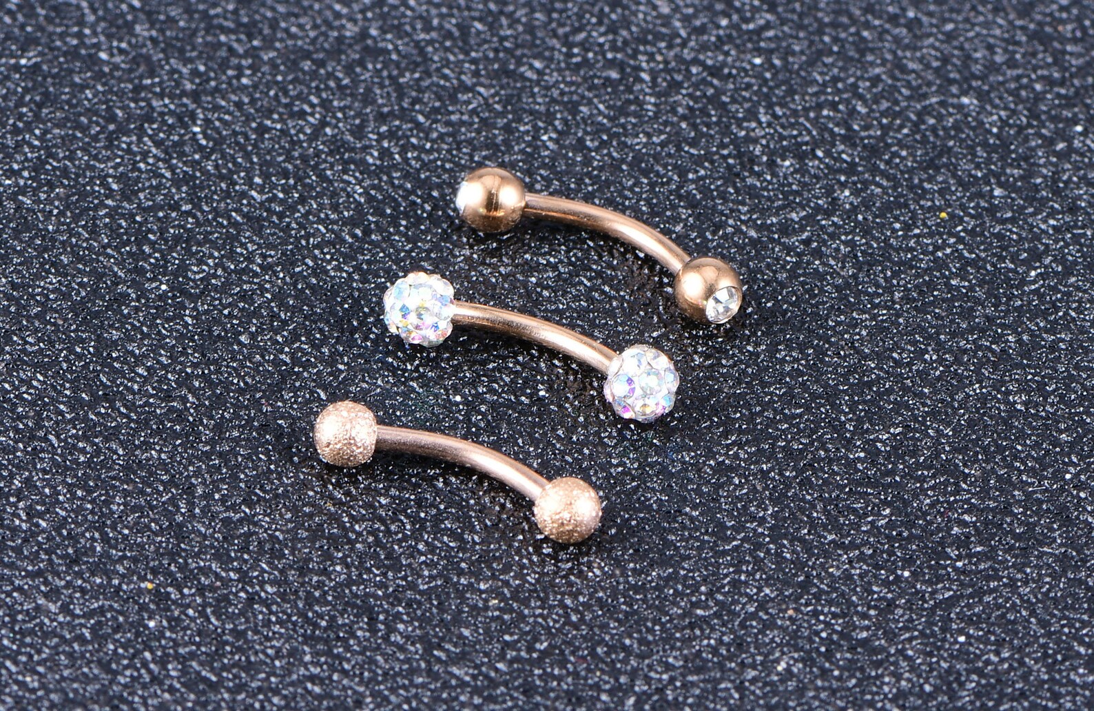 6 Pcs Eyebrow Rings for Women Eyebrow Piercing Jewelry 16G Stainless