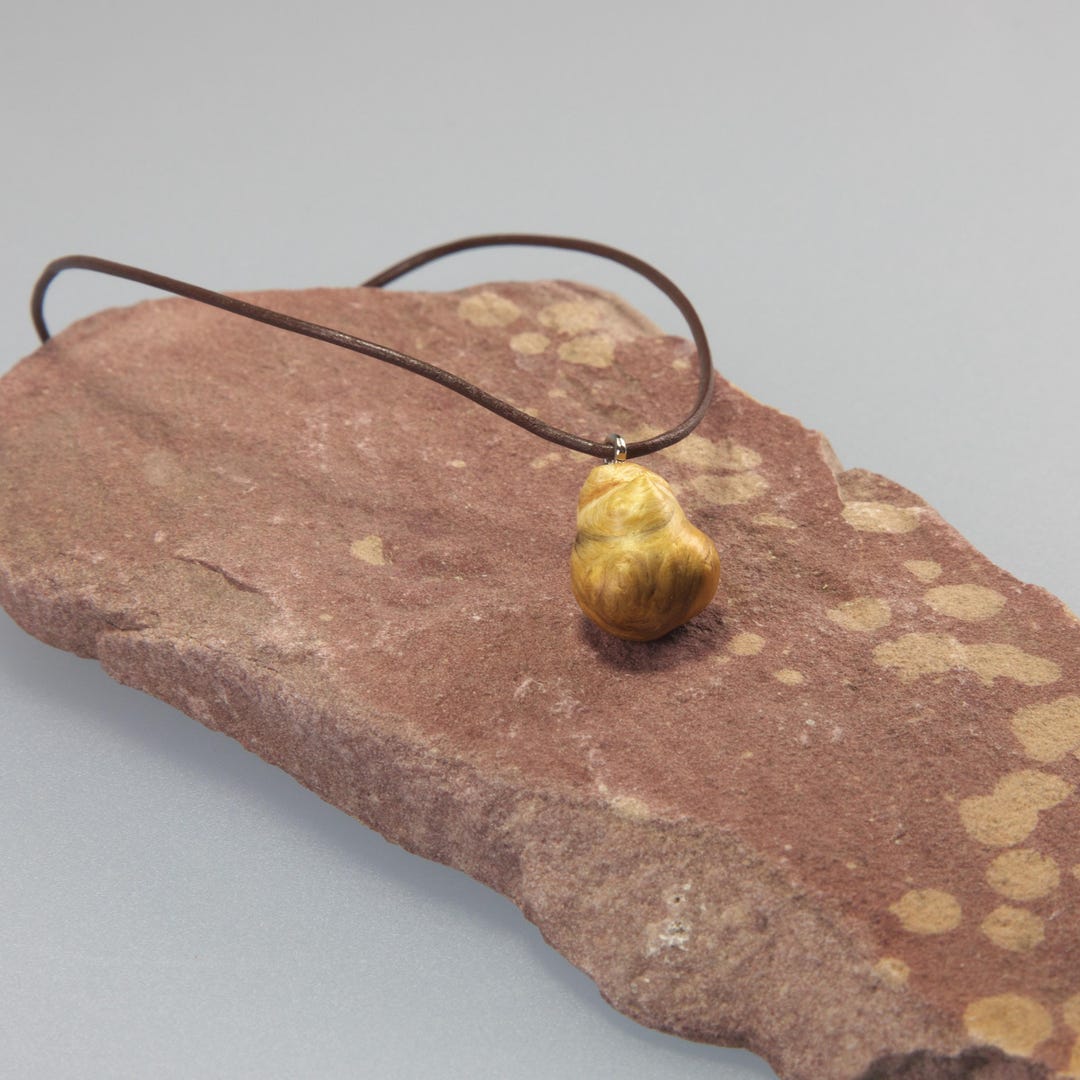Tree Roots Pendant Necklace Pendant Wooden Tree Bead Root Wood Tree of Life - Gift Woman ...