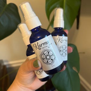 Karma is a Queen Natural Perfume Edit: Unique Gift for Swiftie Lover | Rosemary | Lemongrass | Moonstone | Era-Inspired | Clean Fragrance