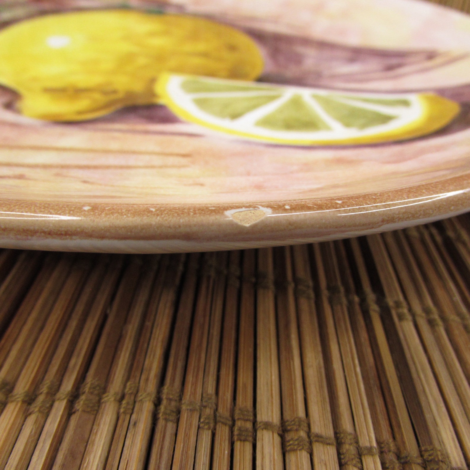 Vintage Peasant Village Italian Pottery Hand Painted Fruit - Etsy