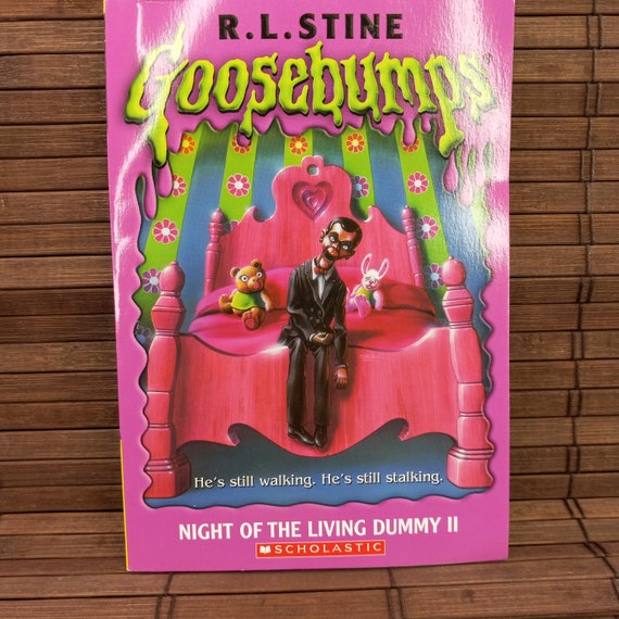 Lot Of 2 HC Goosebumps R.L. Stine Books Most Ghostly Books 1 & 4 FREE  SHIPPING