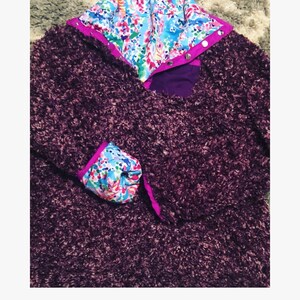 coffee shop sherpa pullover