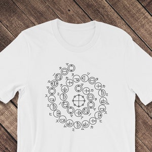 Antike japanische Katakamuna Unisex T-Shirt – Katakamuna Vers 7 Heilung T-Shirt