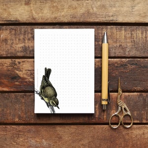 Writing pad set A4, A5, A6 Birds, birds, birds dotted image 5