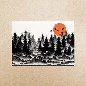 Mapa A6 "Bosque"