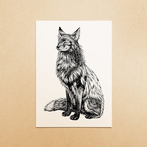 Carte A6 "Renard"
