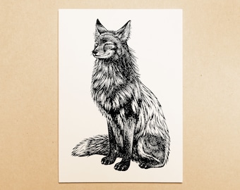 Card A6 "Fox"