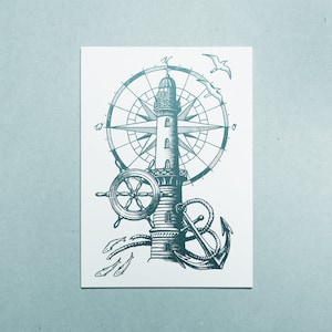 Carte A6 "Phare"