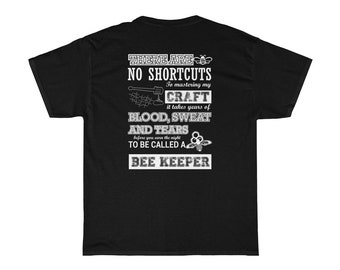 Beekeeper Shirt, Bee Shirt, Bee Theme, Honey Bee, Beekeeping, Beehive, Bee Graphic Shirt, Beekeeper Gift, Apiary, T-Shirt, Unisex Cotton Tee