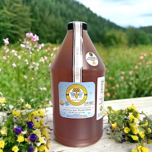 1/2 Gallon FL Pure Raw Wildflower Honey, Pure Honey, Direct from USA beekeeper, Bulk Honey, Best Natural Sweet Honey, Fresh FL Honey 2024