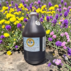1 Gallon FL Raw Spring Wildflower Honey, Direct from beekeeper, 12 lbs