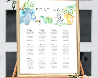 Baby Shower Seating Chart Ideas