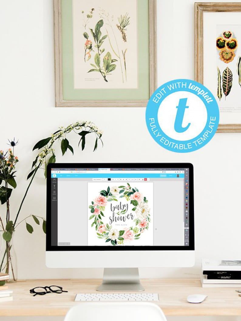 Editable pdf Entry Sign Welcome to the Baby Shower INSTANT DOWNLOAD Wedding Welcome Sign Baby Shower Welcome Sign Printable Meadow