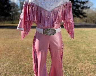Neon Roze Braziliaans Oogmasker met Veren en Pailletten