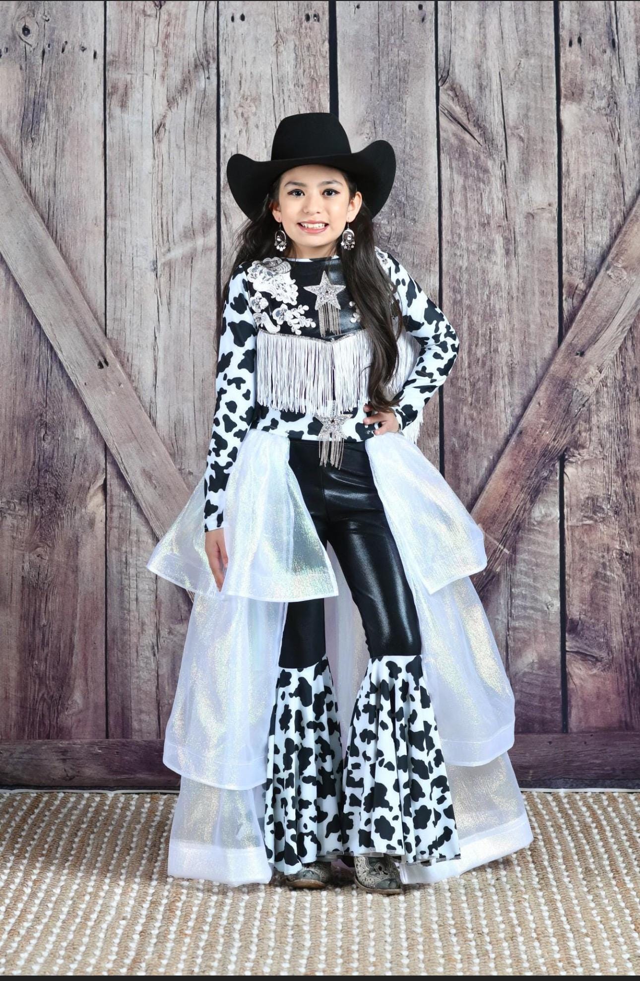 Western Wear Cowgirl Bling Boutique Rhinestone Fringe Cowboy Hat